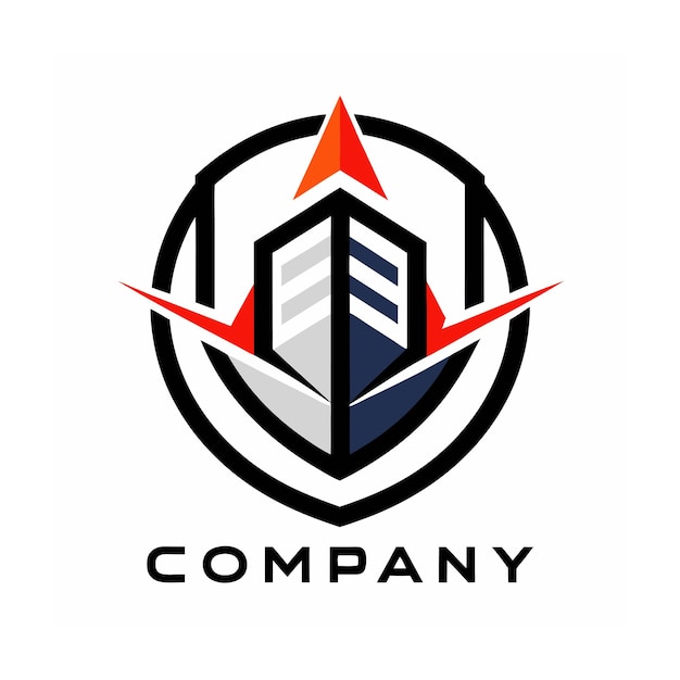 Vector de diseño de logotipo minimalista abstracto creativo y elegante para cualquier empresa de marca