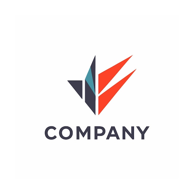 Vector de diseño de logotipo minimalista abstracto creativo y elegante para cualquier empresa de marca