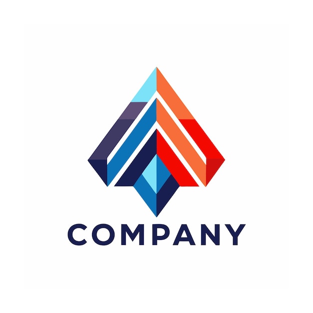 Vector de diseño de logotipo minimalista abstracto creativo y elegante para cualquier empresa de marca