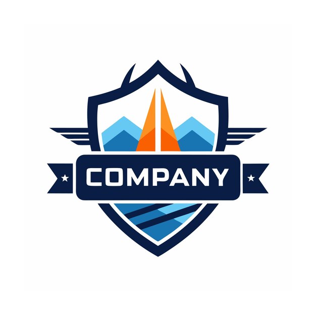 Vector de diseño de logotipo minimalista abstracto creativo y elegante para cualquier empresa de marca