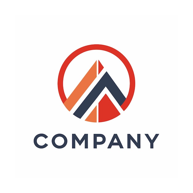 Vector de diseño de logotipo minimalista abstracto creativo y elegante para cualquier empresa de marca