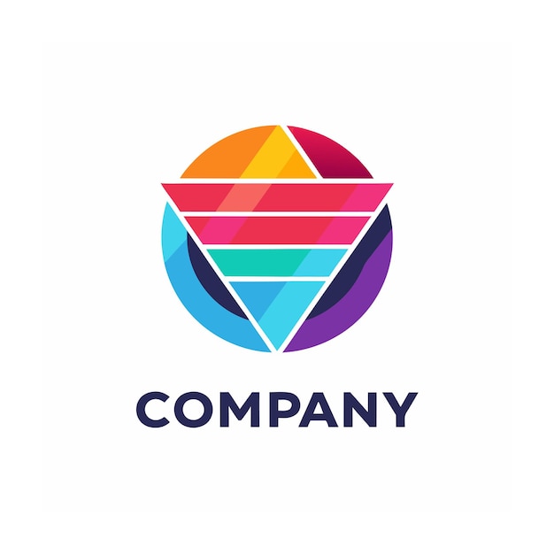 Vector de diseño de logotipo minimalista abstracto creativo y elegante para cualquier empresa de marca