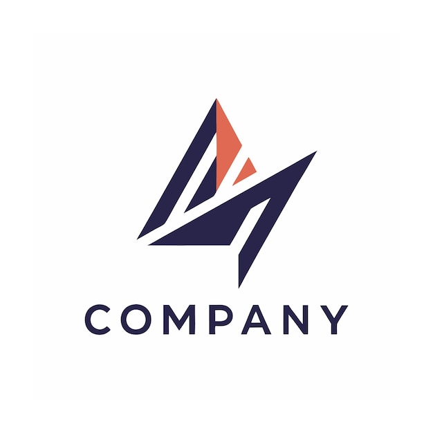 Vector de diseño de logotipo minimalista abstracto creativo y elegante para cualquier empresa de marca