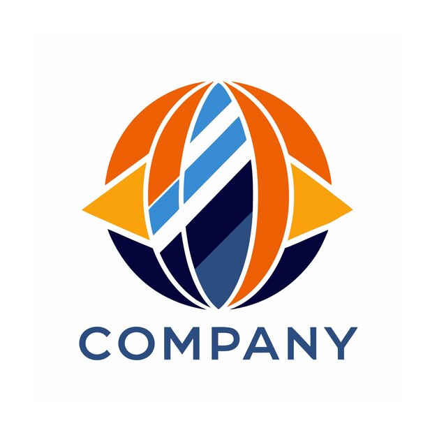Vector de diseño de logotipo minimalista abstracto creativo y elegante para cualquier empresa de marca