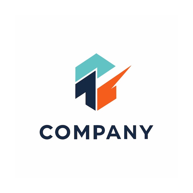 Vector de diseño de logotipo minimalista abstracto creativo y elegante para cualquier empresa de marca