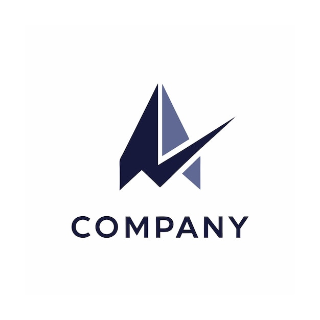 Vector de diseño de logotipo minimalista abstracto creativo y elegante para cualquier empresa de marca