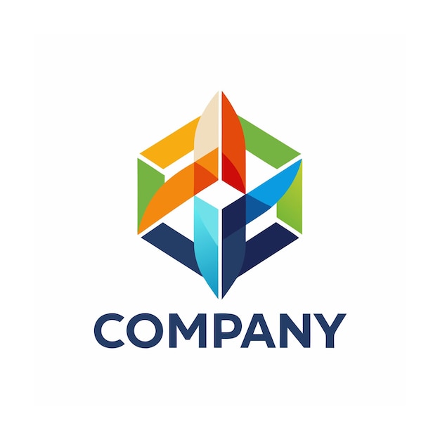 Vector de diseño de logotipo minimalista abstracto creativo y elegante para cualquier empresa de marca