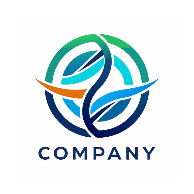 Vector de diseño de logotipo minimalista abstracto creativo y elegante para cualquier empresa de marca