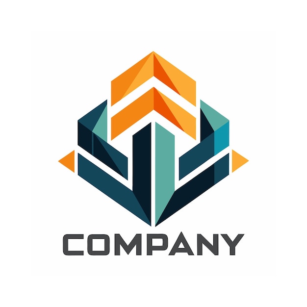 Vector de diseño de logotipo minimalista abstracto creativo y elegante para cualquier empresa de marca