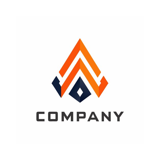 Vector de diseño de logotipo minimalista abstracto creativo y elegante para cualquier empresa de marca