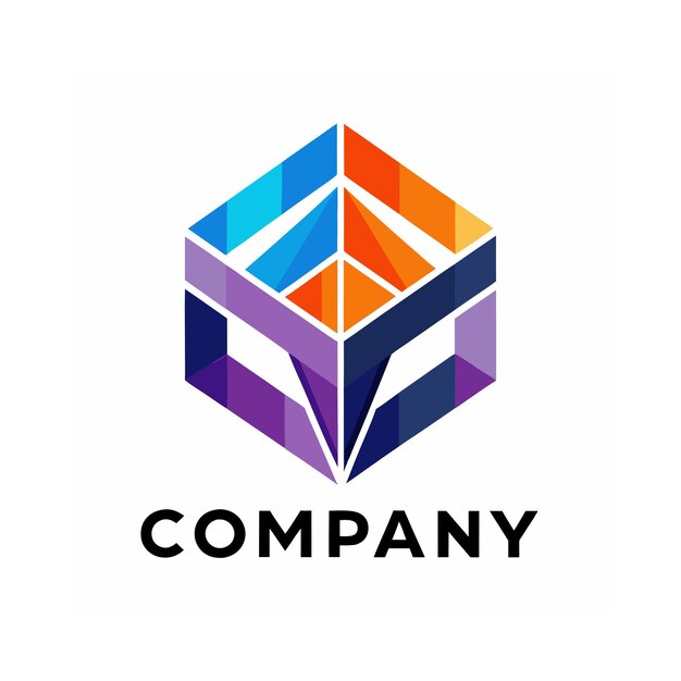 Vector de diseño de logotipo minimalista abstracto creativo y elegante para cualquier empresa de marca