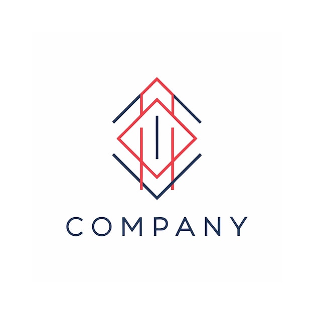Vector de diseño de logotipo minimalista abstracto creativo y elegante para cualquier empresa de marca