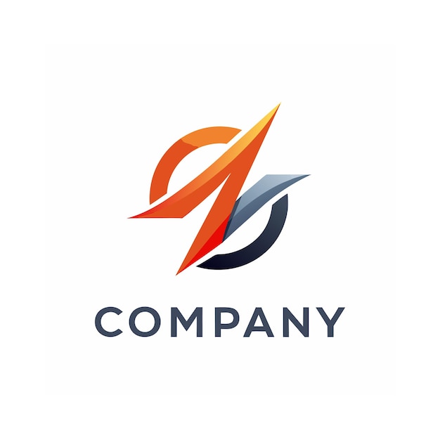 Vector de diseño de logotipo minimalista abstracto creativo y elegante para cualquier empresa de marca