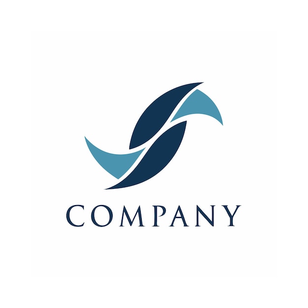 Vector de diseño de logotipo minimalista abstracto creativo y elegante para cualquier empresa de marca