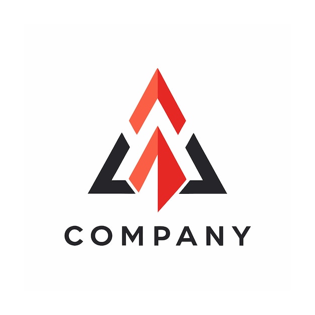 Vector de diseño de logotipo minimalista abstracto creativo y elegante para cualquier empresa de marca