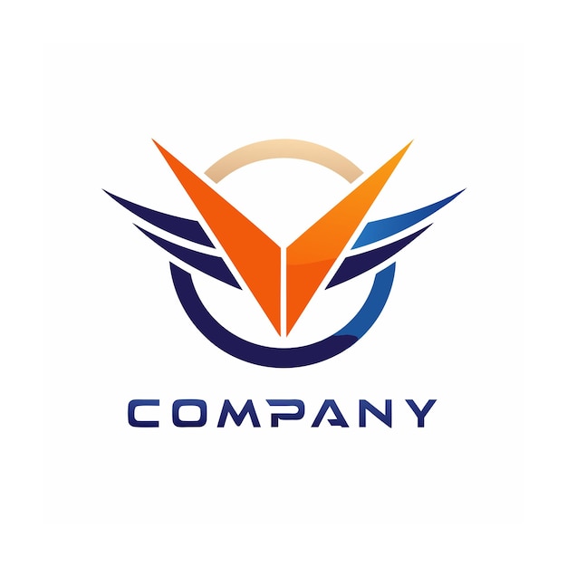 Vector de diseño de logotipo minimalista abstracto creativo y elegante para cualquier empresa de marca