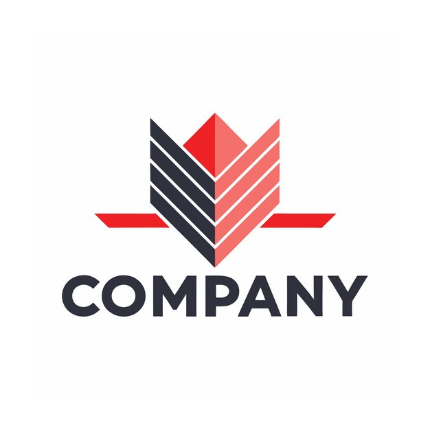 Vector de diseño de logotipo minimalista abstracto creativo y elegante para cualquier empresa de marca