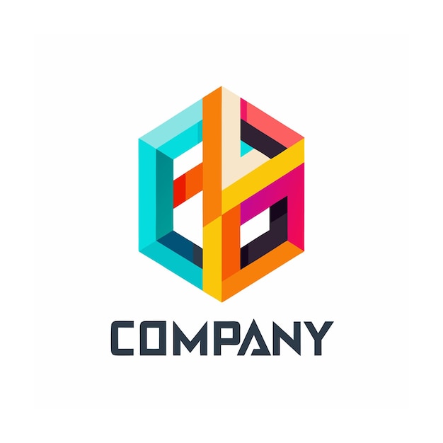 Vector de diseño de logotipo minimalista abstracto creativo y elegante para cualquier empresa de marca