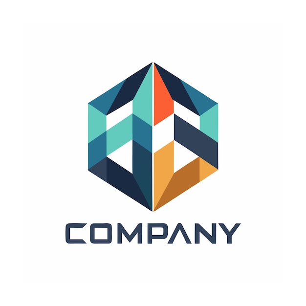 Vector de diseño de logotipo minimalista abstracto creativo y elegante para cualquier empresa de marca