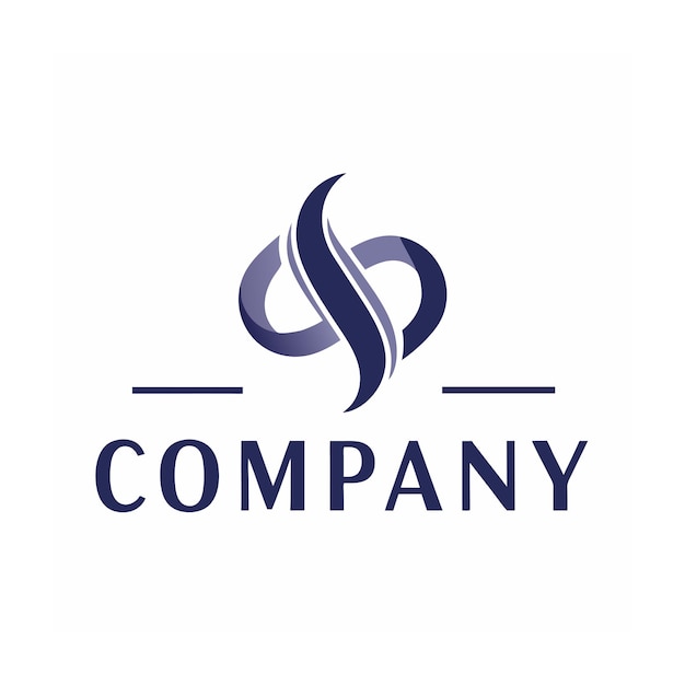 Vector de diseño de logotipo minimalista abstracto creativo y elegante para cualquier empresa de marca