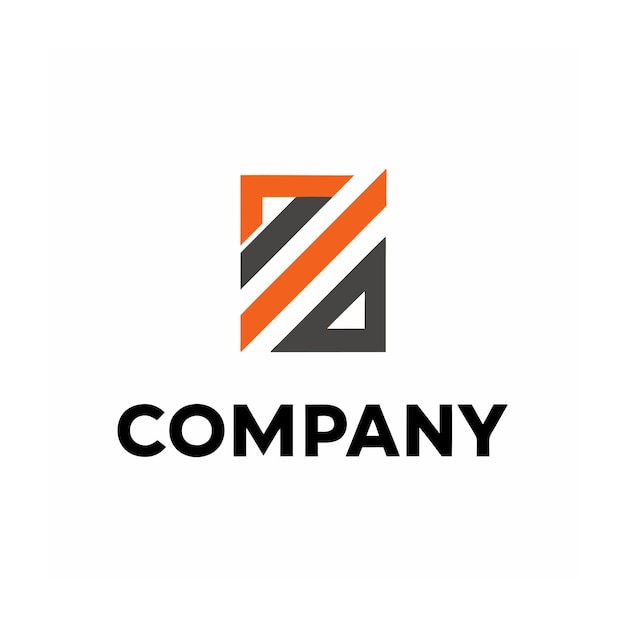 Vector de diseño de logotipo minimalista abstracto creativo y elegante para cualquier empresa de marca