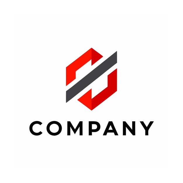 Vector de diseño de logotipo minimalista abstracto creativo y elegante para cualquier empresa de marca