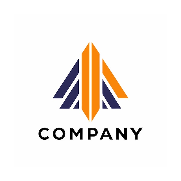 Vector de diseño de logotipo minimalista abstracto creativo y elegante para cualquier empresa de marca