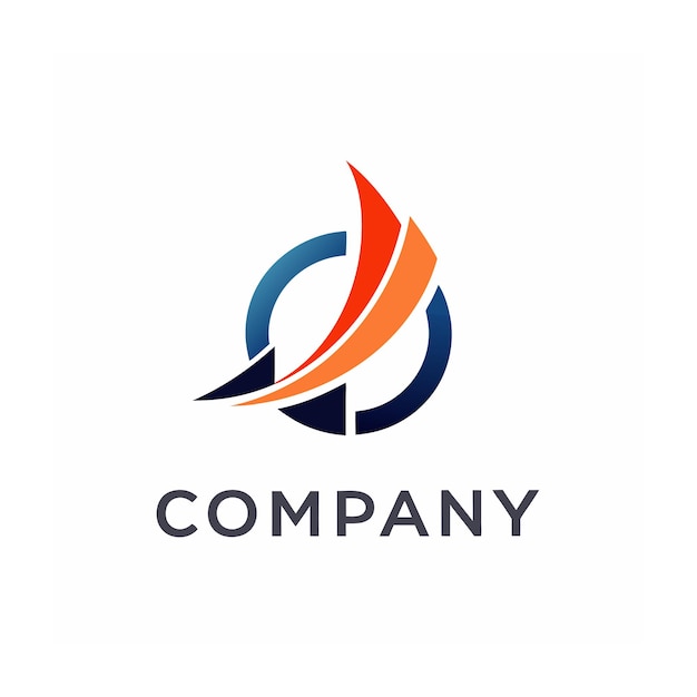 Vector de diseño de logotipo minimalista abstracto creativo y elegante para cualquier empresa de marca
