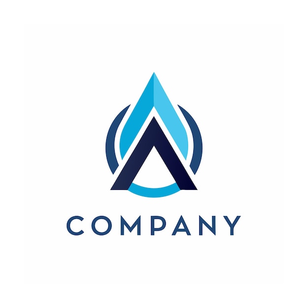 Vector de diseño de logotipo minimalista abstracto creativo y elegante para cualquier empresa de marca
