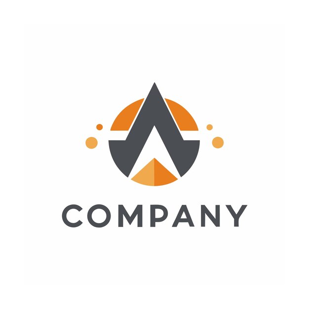 Vector de diseño de logotipo minimalista abstracto creativo y elegante para cualquier empresa de marca
