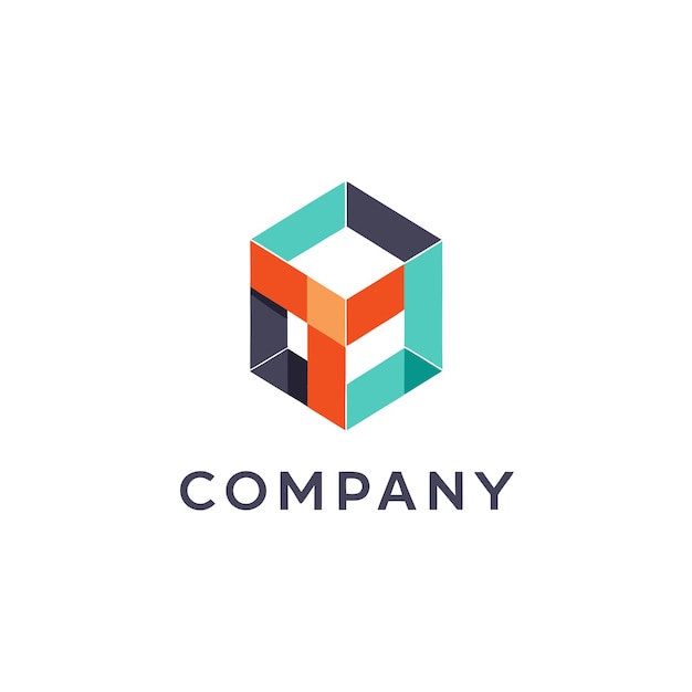 Vector de diseño de logotipo minimalista abstracto creativo y elegante para cualquier empresa de marca