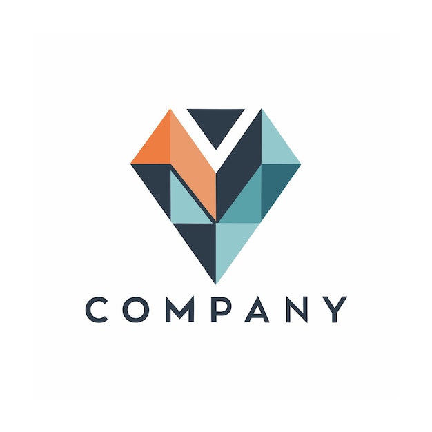Vector de diseño de logotipo minimalista abstracto creativo y elegante para cualquier empresa de marca