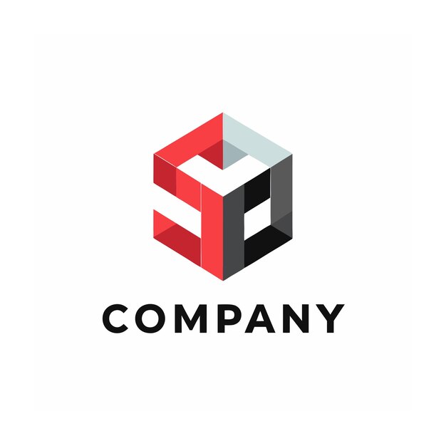 Vector de diseño de logotipo minimalista abstracto creativo y elegante para cualquier empresa de marca
