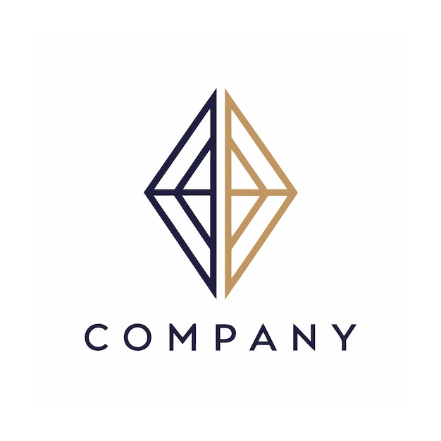Vector de diseño de logotipo minimalista abstracto creativo y elegante para cualquier empresa de marca