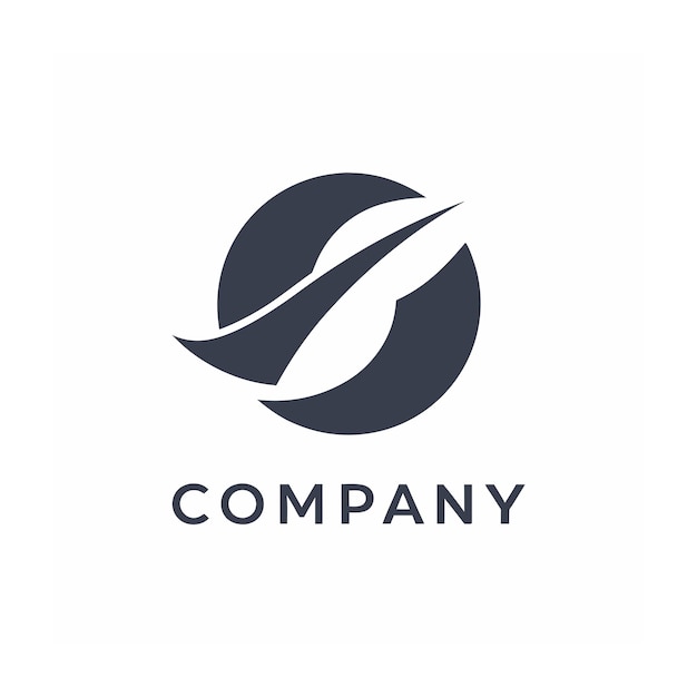 Vector de diseño de logotipo minimalista abstracto creativo y elegante para cualquier empresa de marca