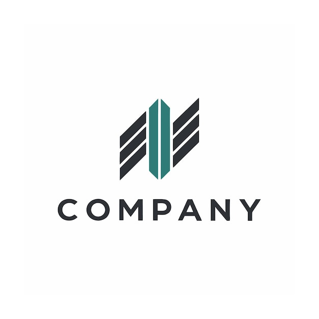 Vector de diseño de logotipo minimalista abstracto creativo y elegante para cualquier empresa de marca