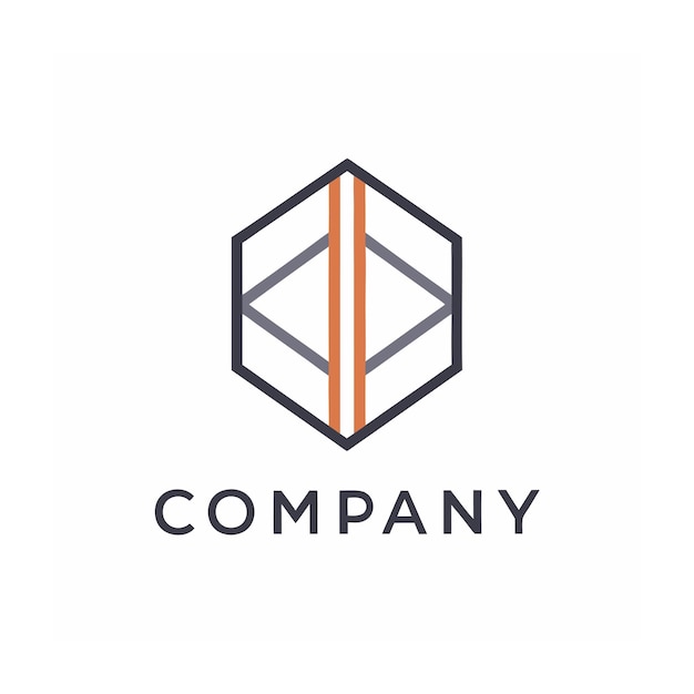 Vector de diseño de logotipo minimalista abstracto creativo y elegante para cualquier empresa de marca