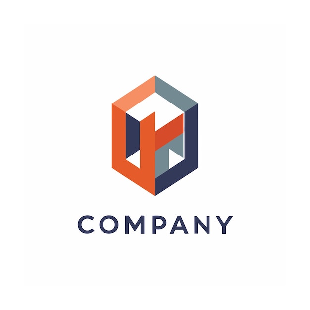 Vector de diseño de logotipo minimalista abstracto creativo y elegante para cualquier empresa de marca