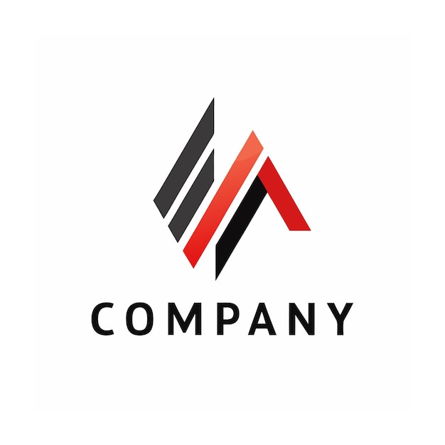 Vector de diseño de logotipo minimalista abstracto creativo y elegante para cualquier empresa de marca
