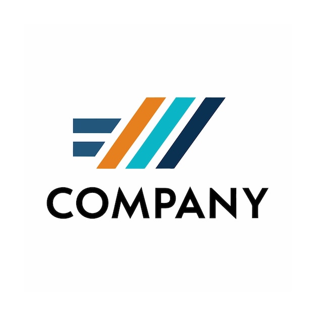 Vector de diseño de logotipo minimalista abstracto creativo y elegante para cualquier empresa de marca