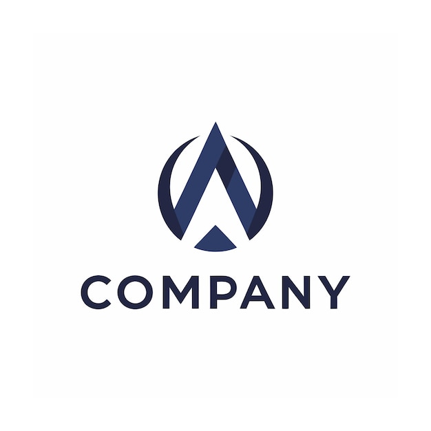 Vector de diseño de logotipo minimalista abstracto creativo y elegante para cualquier empresa de marca
