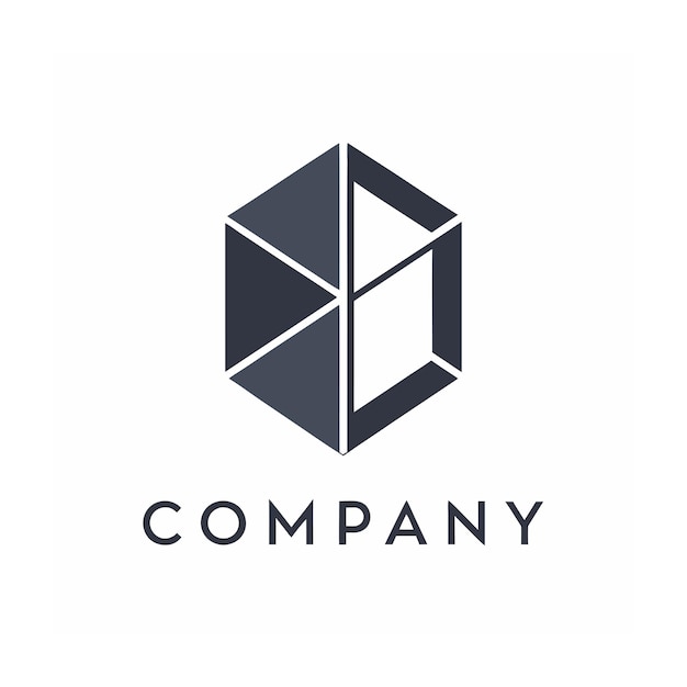 Vector de diseño de logotipo minimalista abstracto creativo y elegante para cualquier empresa de marca