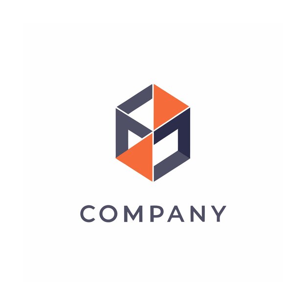 Vector de diseño de logotipo minimalista abstracto creativo y elegante para cualquier empresa de marca