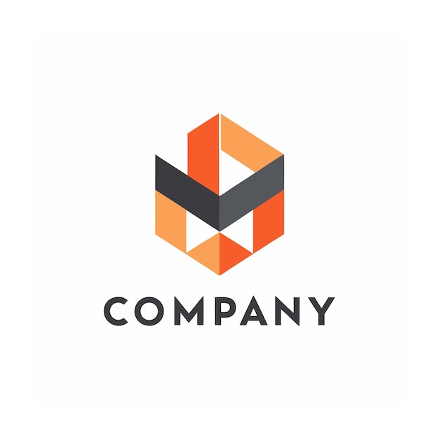 Vector de diseño de logotipo minimalista abstracto creativo y elegante para cualquier empresa de marca