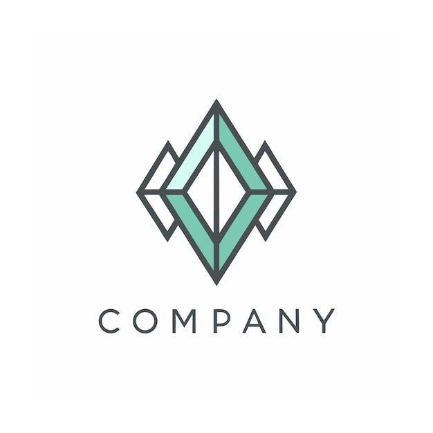 Vector de diseño de logotipo minimalista abstracto creativo y elegante para cualquier empresa de marca