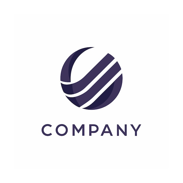 Vector de diseño de logotipo minimalista abstracto creativo y elegante para cualquier empresa de marca