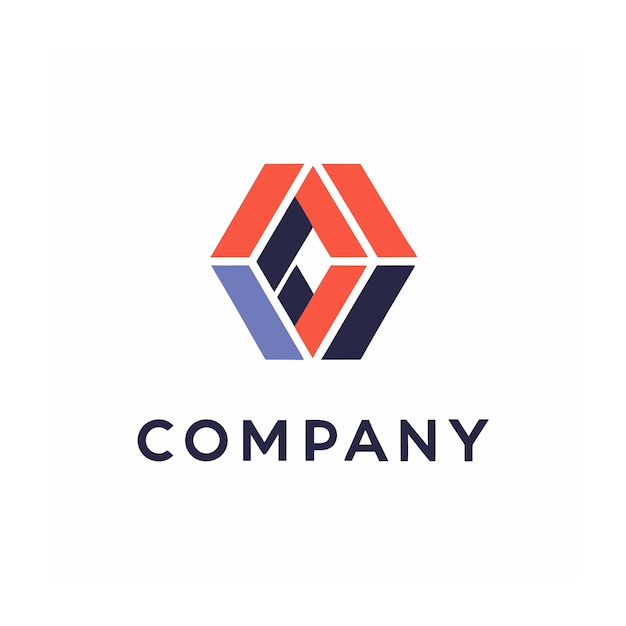 Vector de diseño de logotipo minimalista abstracto creativo y elegante para cualquier empresa de marca