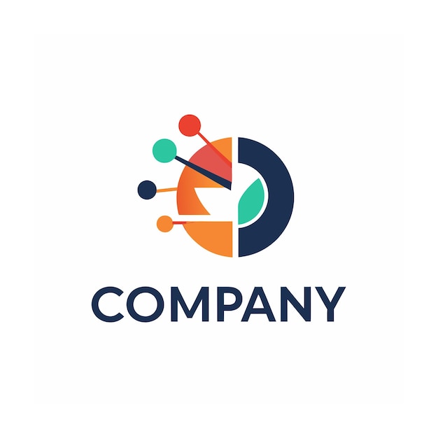 Vector de diseño de logotipo minimalista abstracto creativo y elegante para cualquier empresa de marca