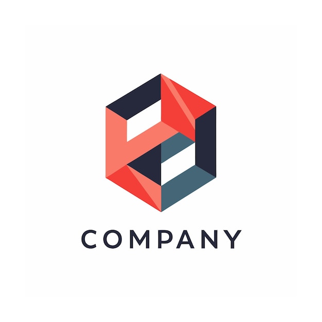 Vector de diseño de logotipo minimalista abstracto creativo y elegante para cualquier empresa de marca