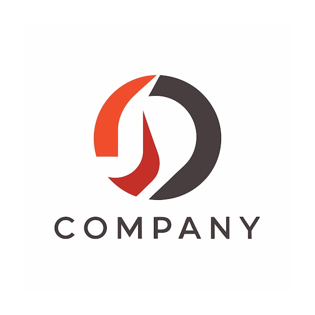 Vector de diseño de logotipo minimalista abstracto creativo y elegante para cualquier empresa de marca